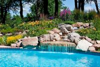 Natural Pool Wasserfall Schneider Pool &amp; Garten GmbH
